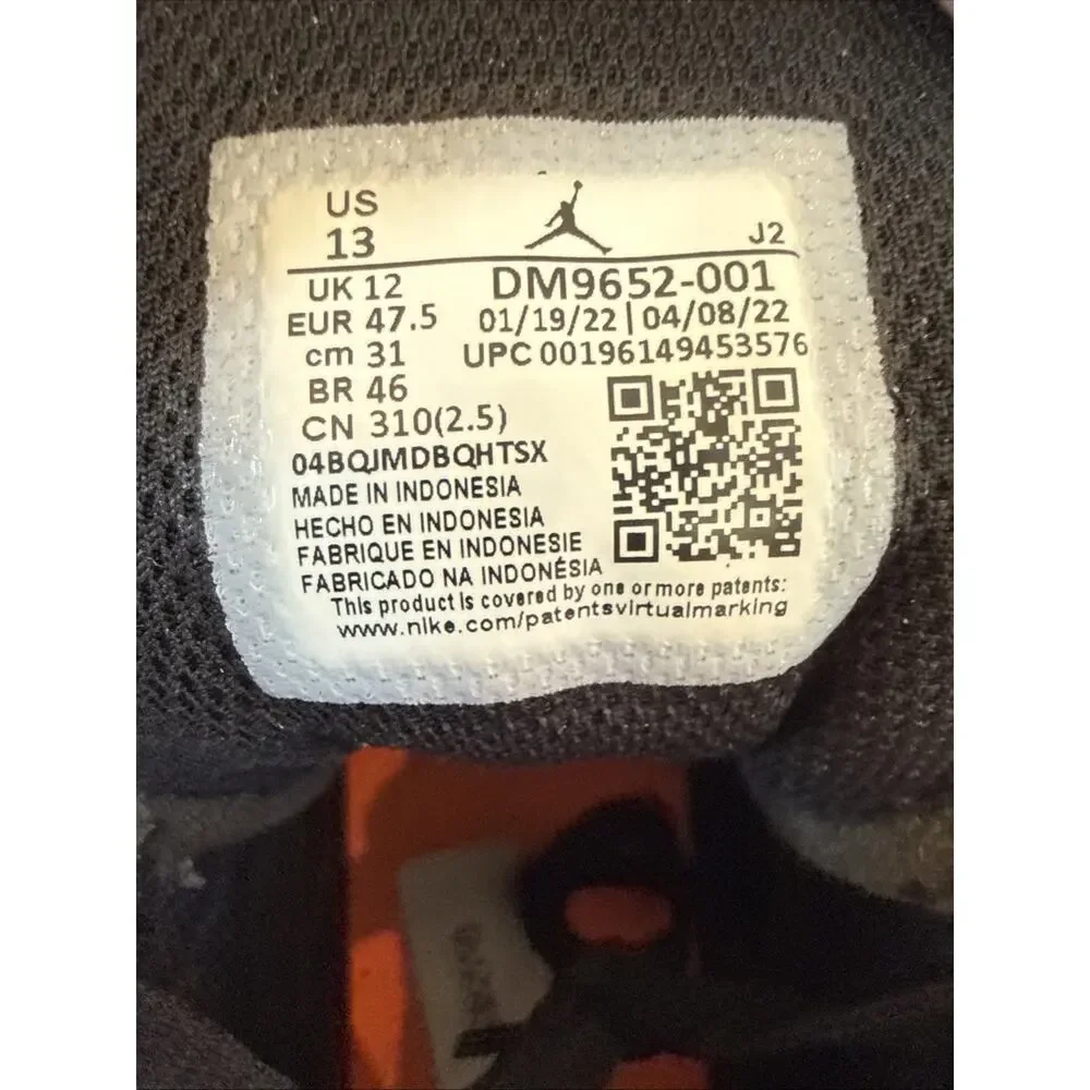 Size 13 Jordan 1 Mid SE Craft DM9652-001 Black Cement Grey Sail